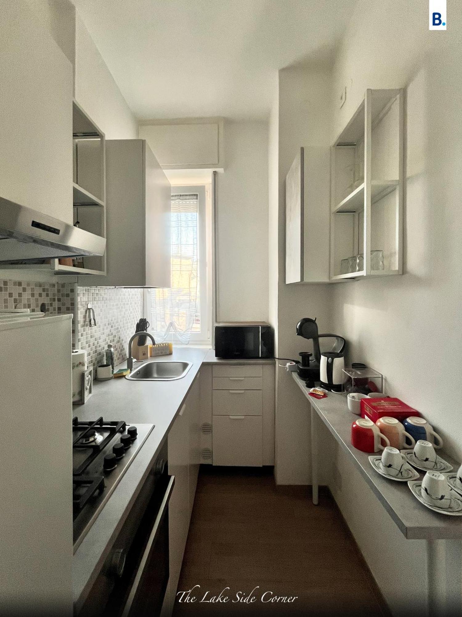 The Lake-Side Corner Apartment Комо Экстерьер фото